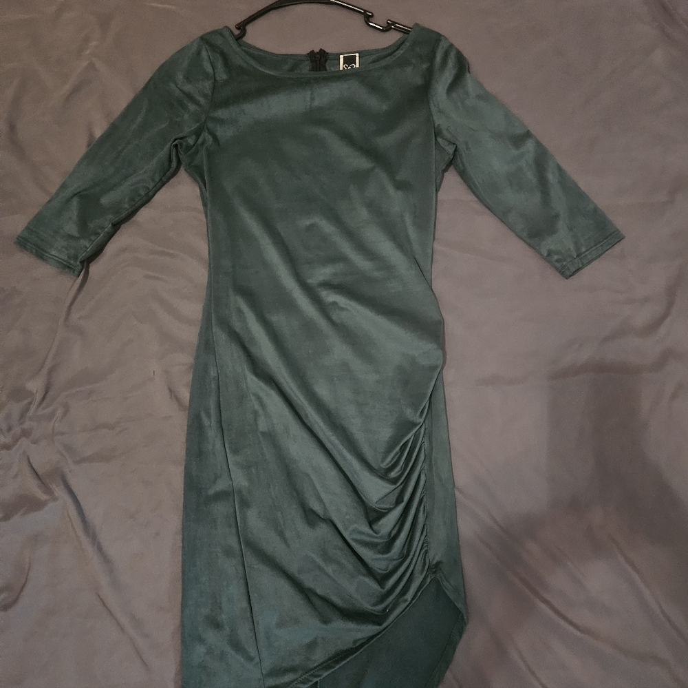 Med Olive green dress